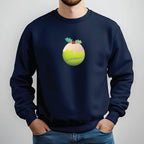 Personalised Padel Ball Christmas Pudding Jumper