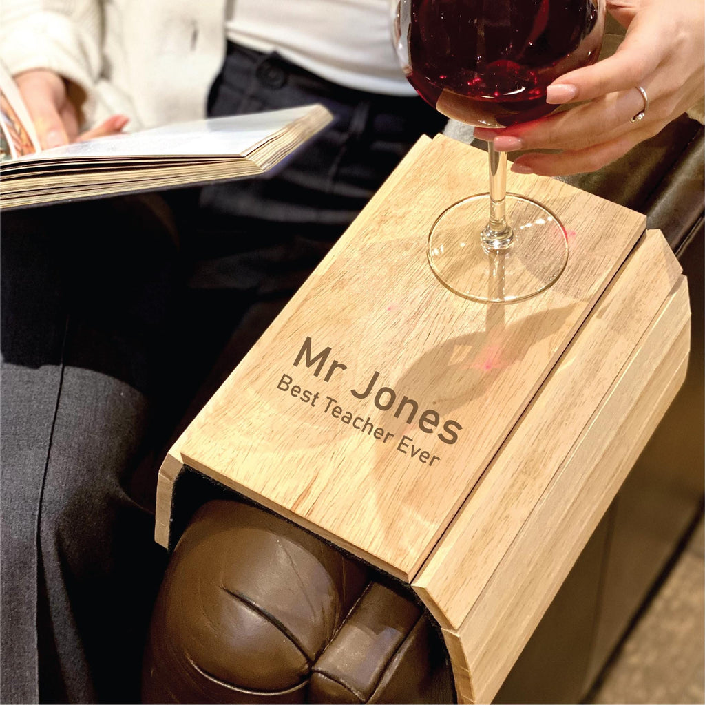 Personalised Simple Best Teacher Ever Sofa Tray