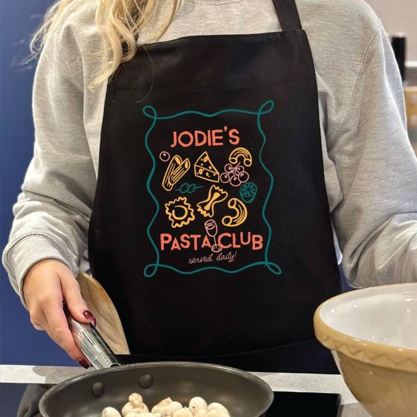 Personalised Pasta Club Apron