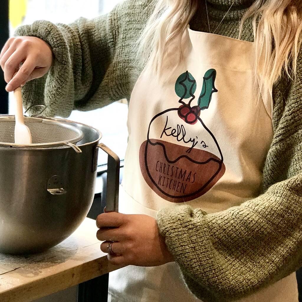 Personalised Christmas Kitchen Apron