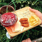 Personalised Red Wine Time Do Not Disturb Wine Tray