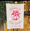Personalised Last Rodeo Hen Party Sign