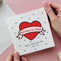 Partners In Crime Heart Card