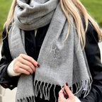 Personalised Staggered Initial Scarf