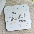 Scattered Star Best Grandad Ever Coaster