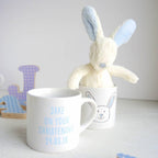 Personalised Children's Christening Bunny Mug