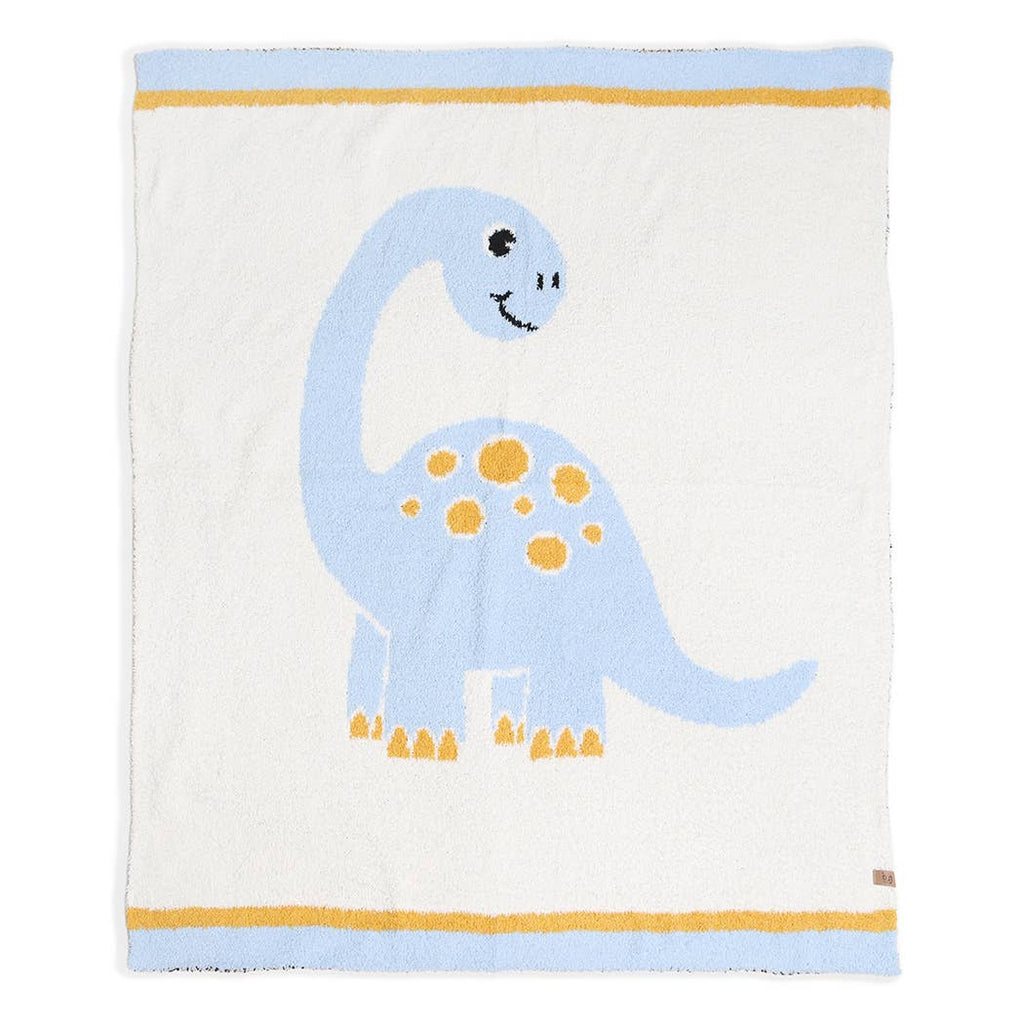Personalised Dinosaur Baby Blanket