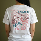Personalised Cocktail Apres Ski Graphic T Shirt