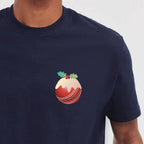 Personalised Cricket Christmas Pudding T Shirt