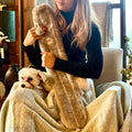 Personalised Fluffy Extra Long Hot Water Bottle