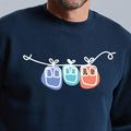 Personalised Ski Lift Jumper With Personalised Photo
