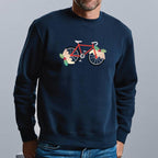Personalised Christmas Pudding Bike Jumper