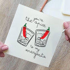 Spicy Margarita Friendship Card