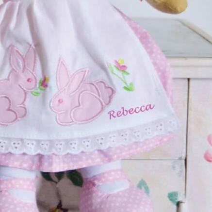 Personalised Rabbit Rag Doll