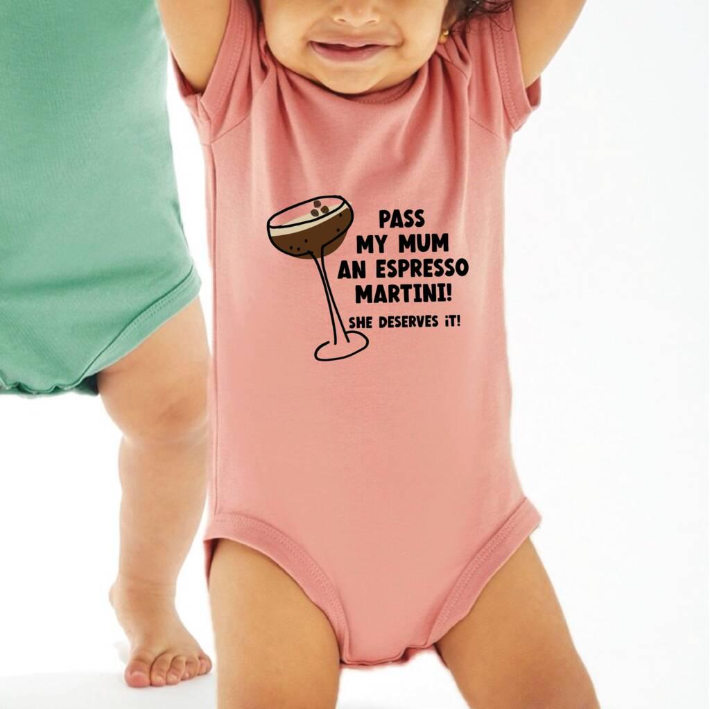 Pass My Mum An Espresso Martini New Baby Babyvest