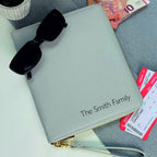 Personalised Simple Family Travel Wallet