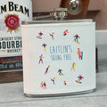 Personalised Skiing Fuel Hip Flask