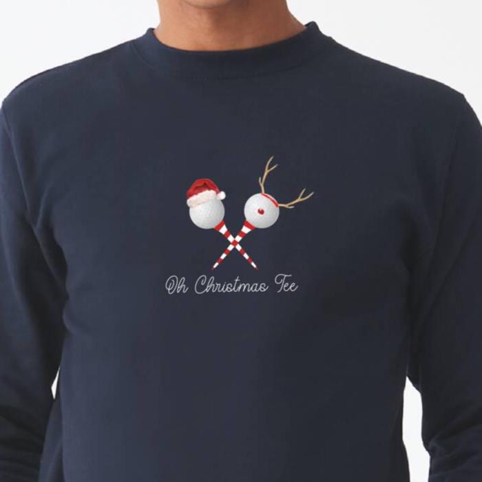 Oh Christmas Tee Golf Christmas Jumper