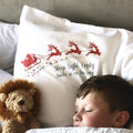 Personalised Kids Christmas Eve Pillowcase