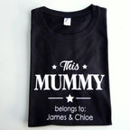 Personalised Mummy T Shirt