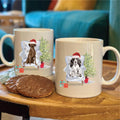 Personalised Dog Breed Christmas Mug