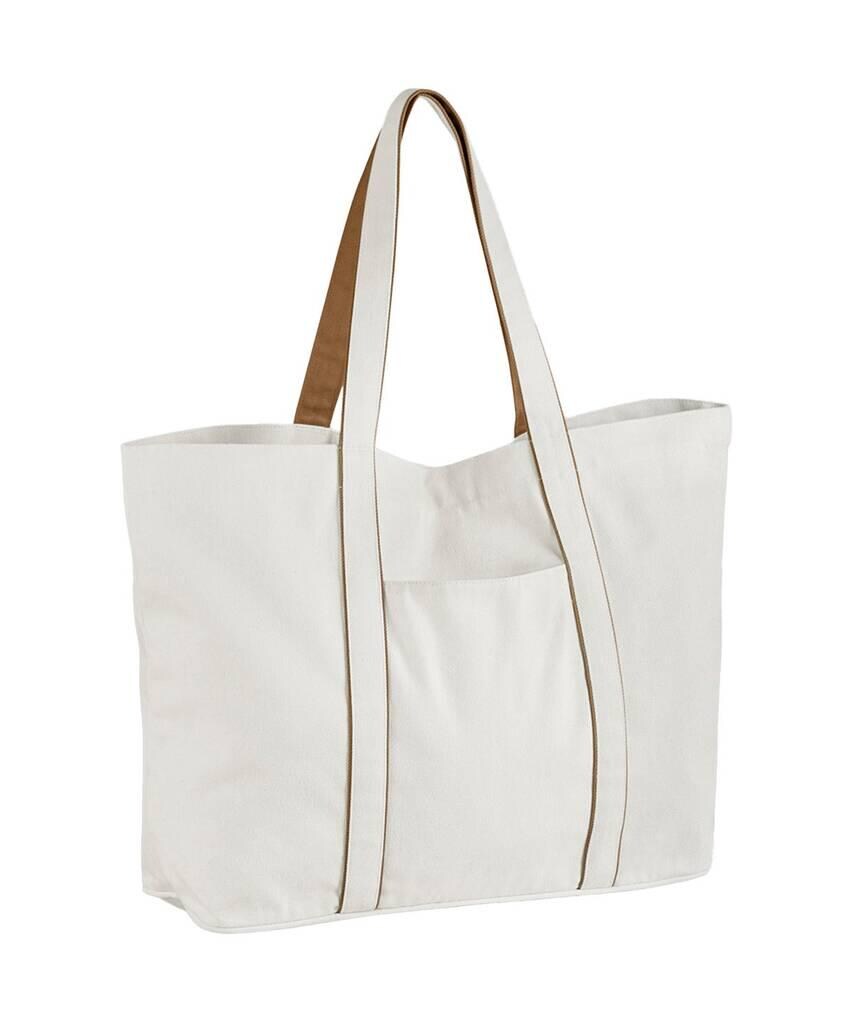 Personalised Laurel Leaf Courtside Tote Bag