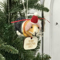 Personalised Guinea Pig Christmas Decoration