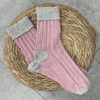 Personalised Women's Wool Walking Boot Socks
