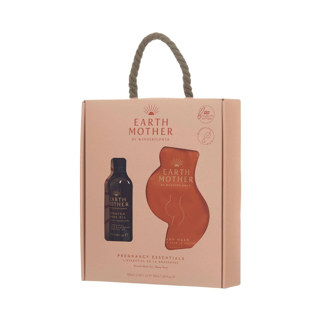 Earth Mother® Pregnancy Essentials Set - Bump Mask & Oil