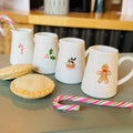 3D Christmas Milk Jug