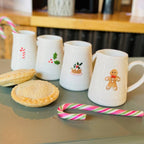 3D Christmas Milk Jug