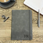Personalised Faux Leather Initial Notebook