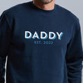 Personalised Daddy Est Shadow Jumper