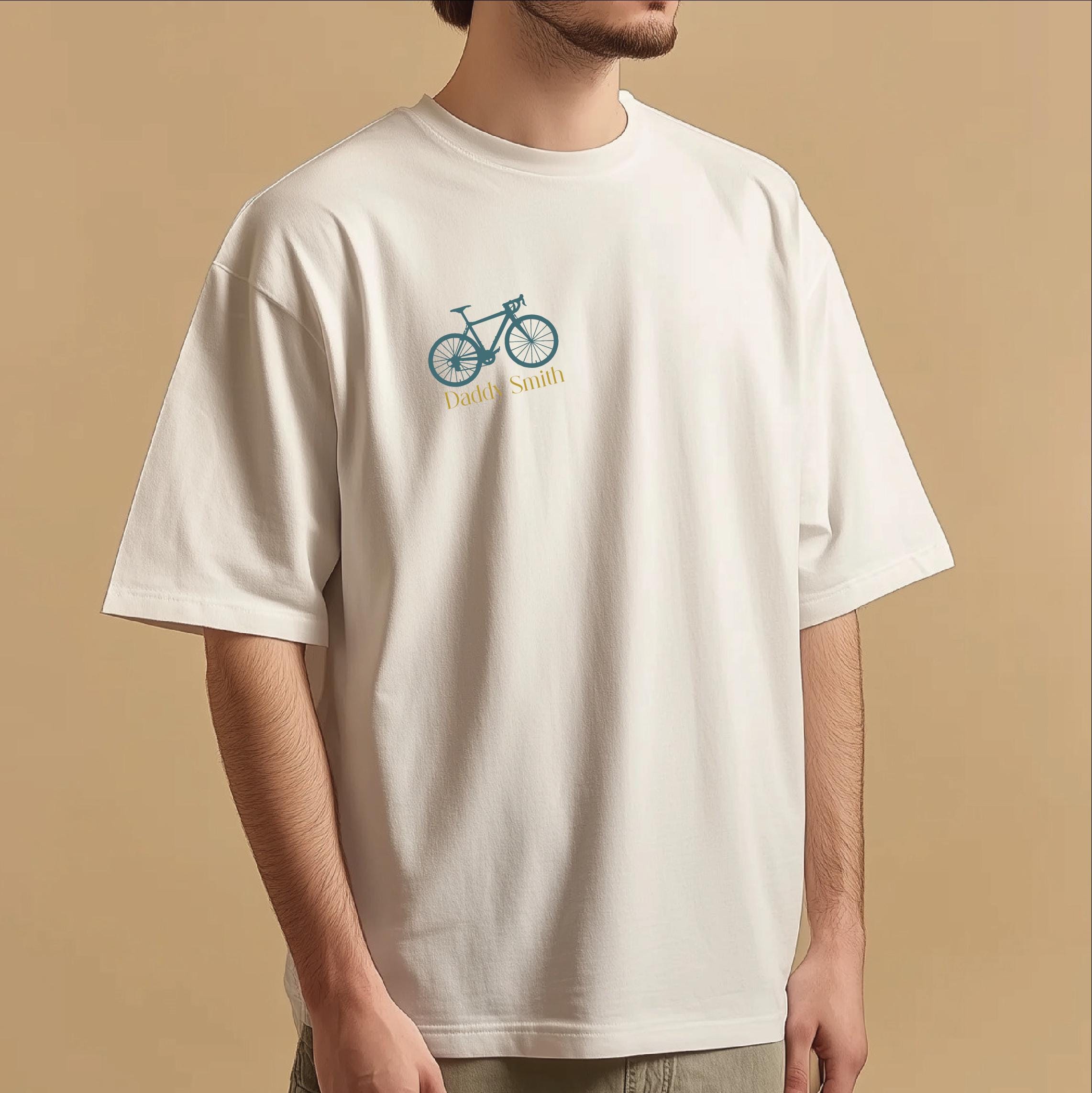 Personalised Grab Life By The Handlebars Graphic T Shirt