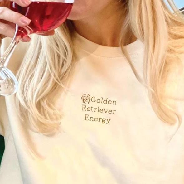 Golden Retriever Energy Jumper