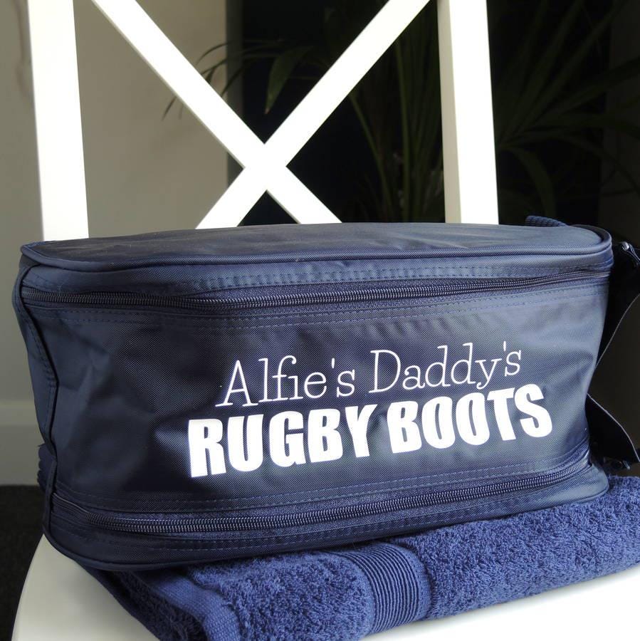 Personalised Rugby Boot Bag