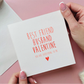 Best Friend Husband Valentines Card