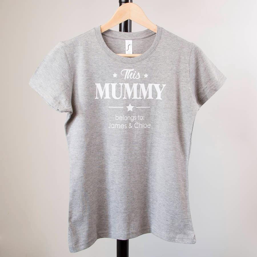 Personalised Mummy T Shirt