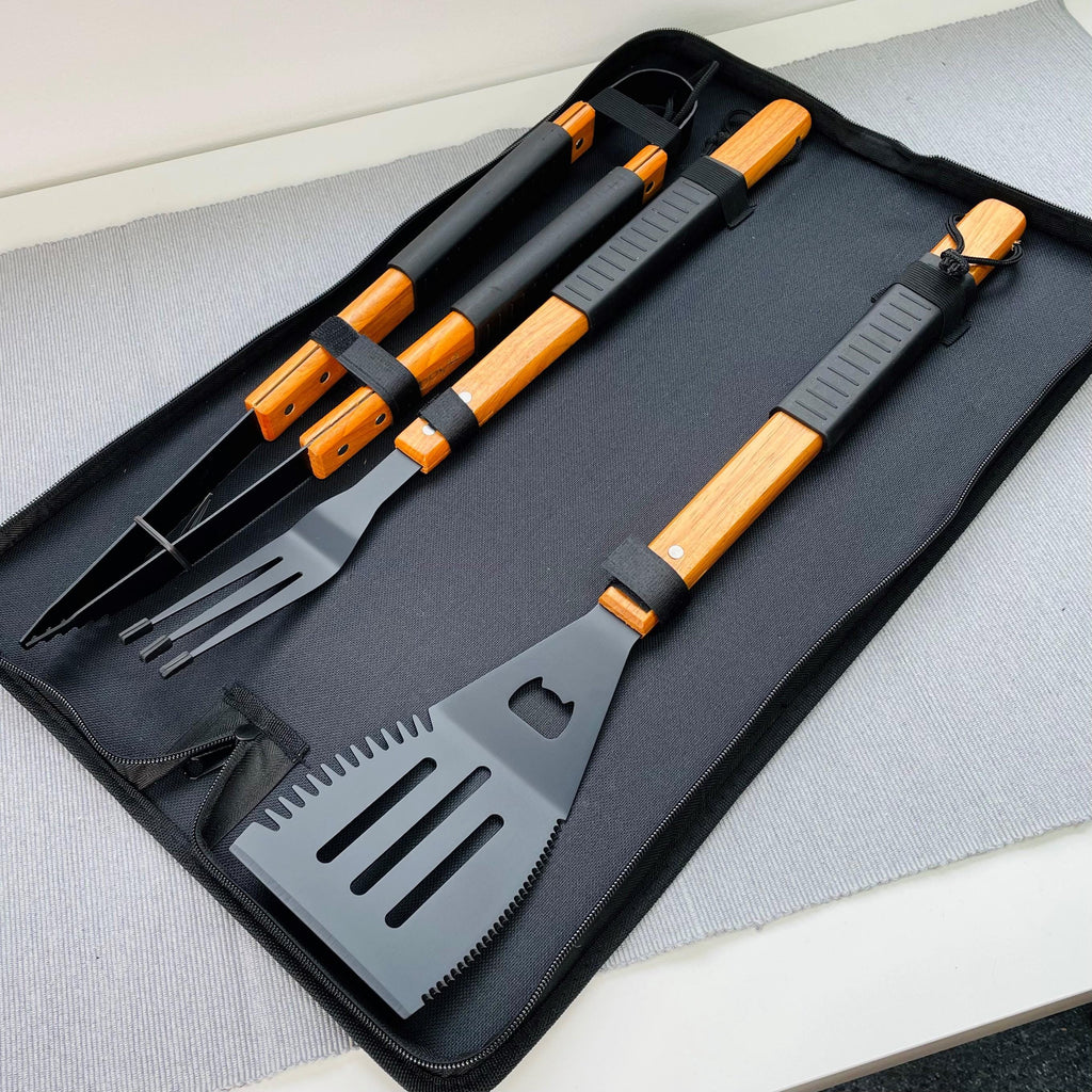 Personalised Licence To Grill Barbecue Tool Set