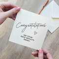 Personalised Exam Congratulations Gcse Results Card