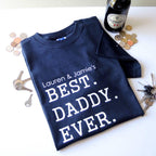 Personalised Best Daddy T Shirt