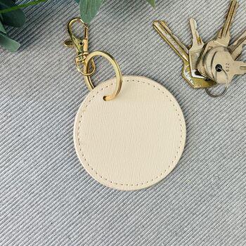 Personalised Grandad Belongs To Keyring