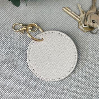 Personalised Grandad Belongs To Keyring