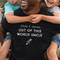 Personalised Out Of This World Uncle T Shirt