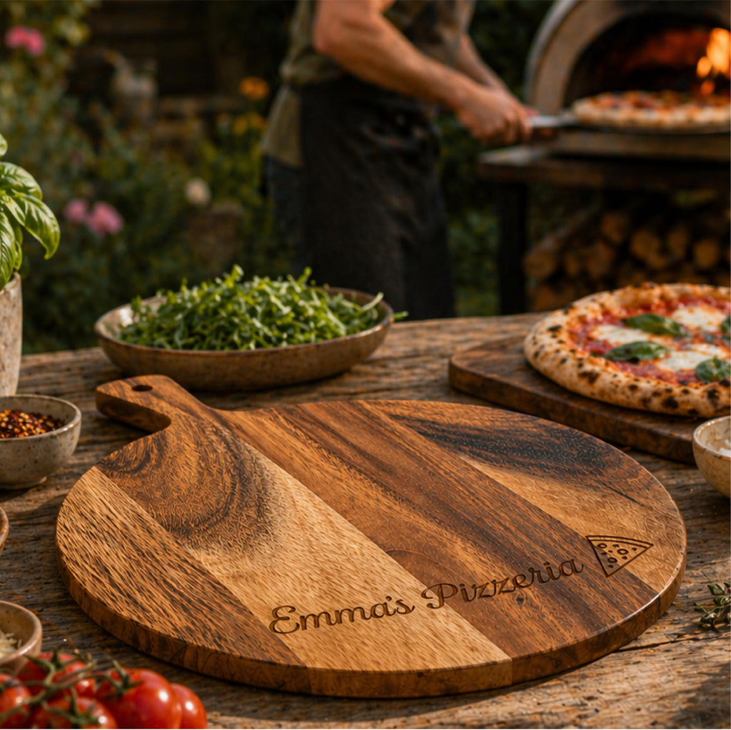 Daddy's Pizzeria Acacia Pizza Board