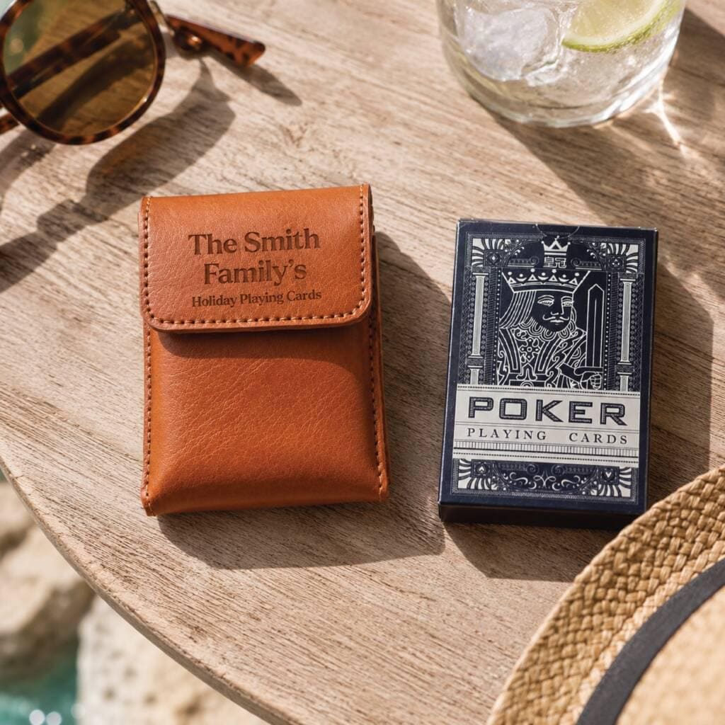 Personalised Family Card Game Gift Set