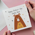Personalised Daddy Bear Father's Day Card