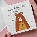 Personalised Daddy Bear Father's Day Card