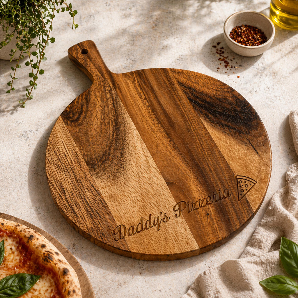 Daddy's Pizzeria Acacia Pizza Board