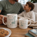 Personalised Daddy An Me Giraffe Matching Mugs